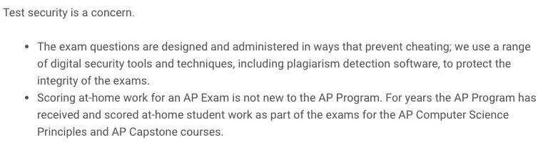 消息：AP考试改为“开卷考”！附各学科考纲内容！
