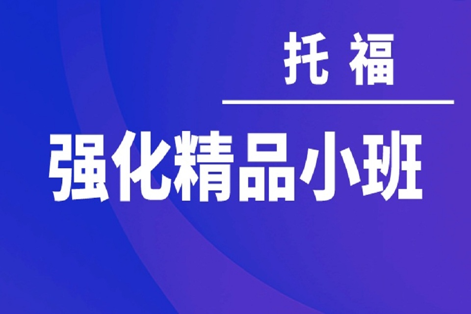 托福强化精品小班